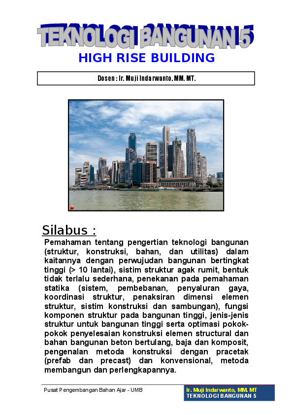 (PDF) HIGH RISE BUILDING
