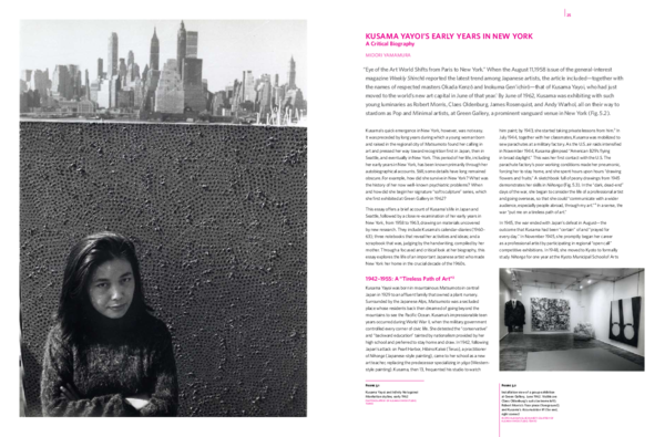 PDF) Kusama Yayoi's Early Years in New YorK: A Critical