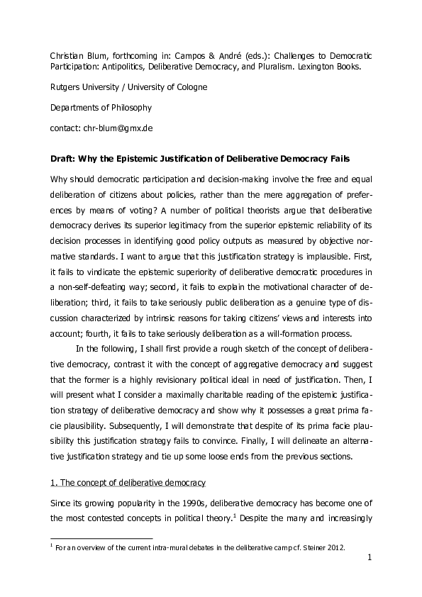 Deliberative argument examples picture