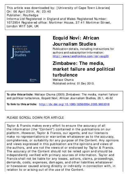 Zimbabwe Draft Constitution Pdf