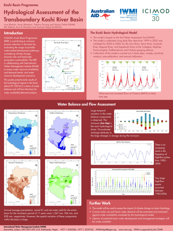 (PDF) Hydrological Assessment of the Transboundary Koshi River Basin