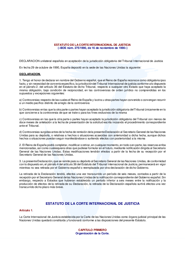 (PDF) ESTATUTO DE LA CORTE INTERNACIONAL