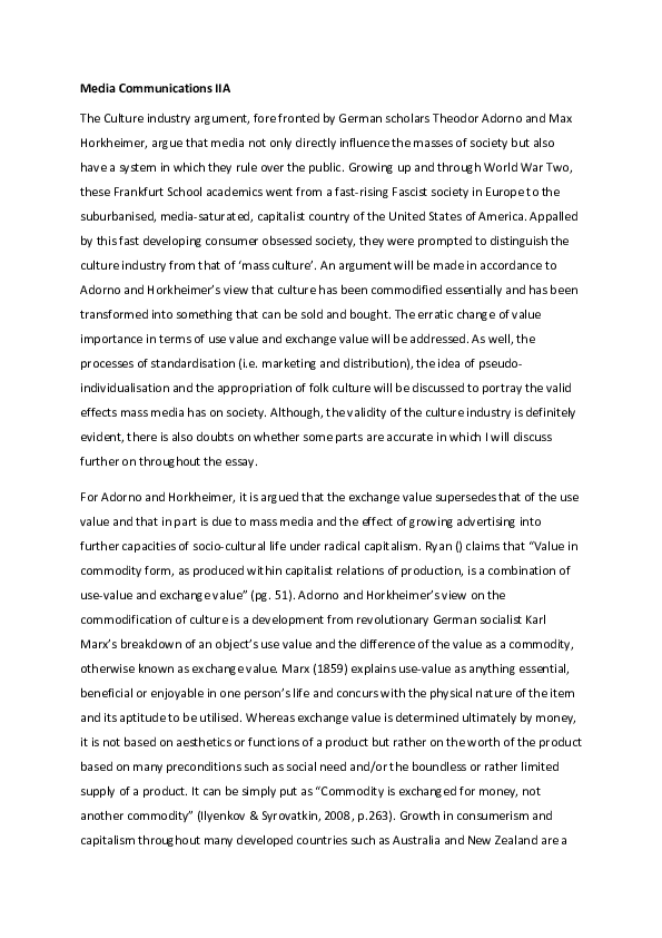 Culture industry pdf image