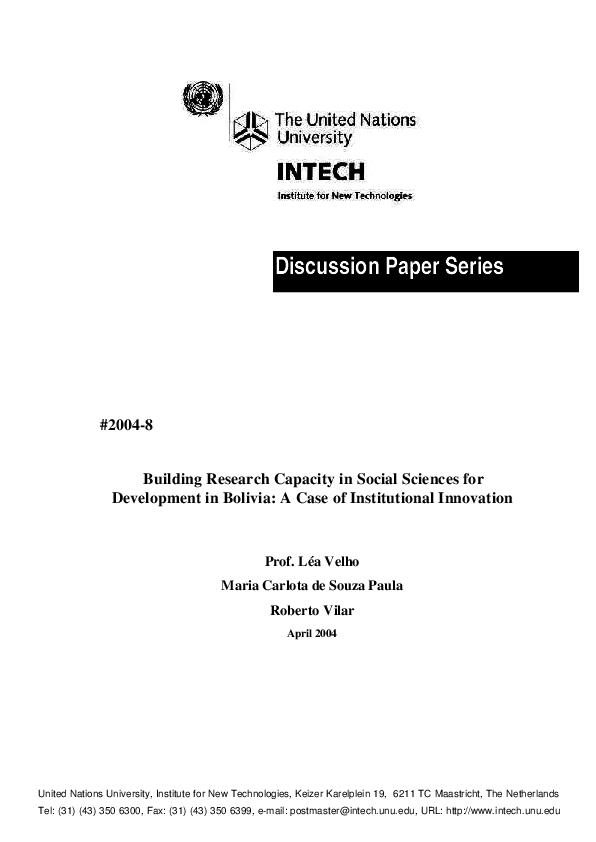 Bolivia government picture