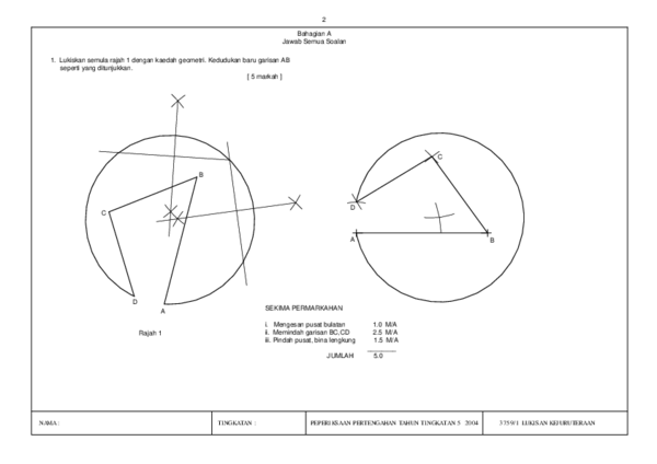Topik 2 Lukisan Geometri Pdf Document