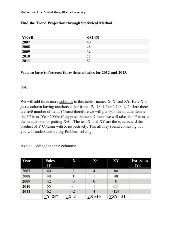 pdf-how-to-solve-a-trend-projection-in-statistics-mohammad-imad