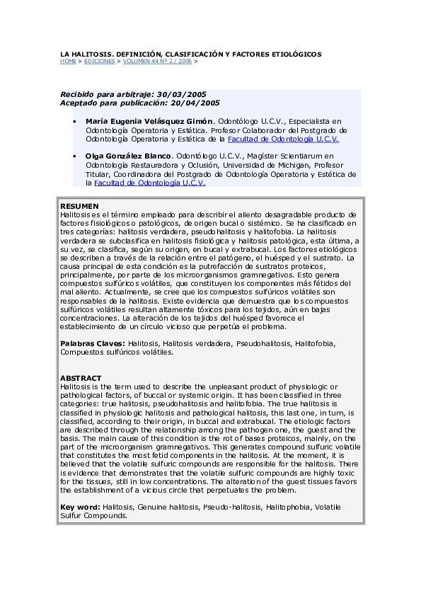 Is halitosis curable image