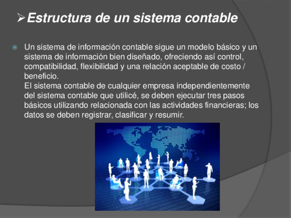 (PPT) Estructura de un sistema contable