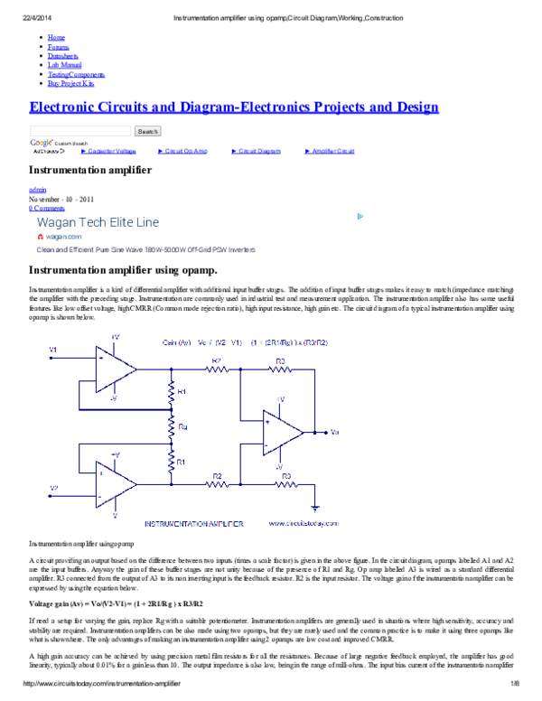 Electronic Circuits And Diagram Electronics Projects Design Circuit Electronic Circuits And Diagram Electronics Projects Design Circuit