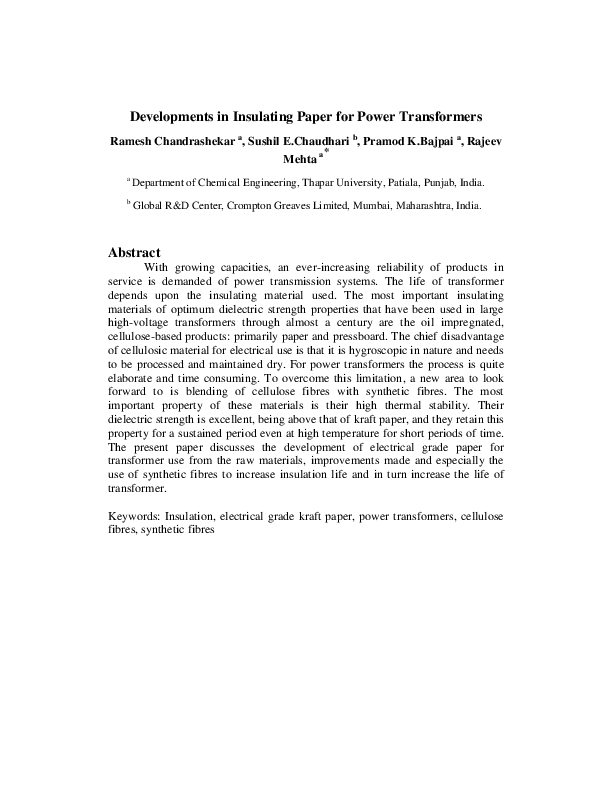 PDF) Conducting and Insulating Materials