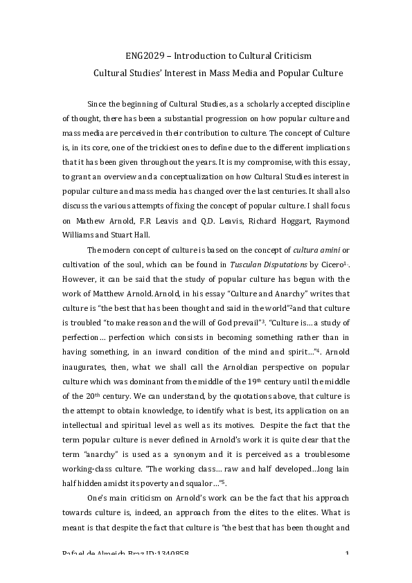 Mass media and culture picture