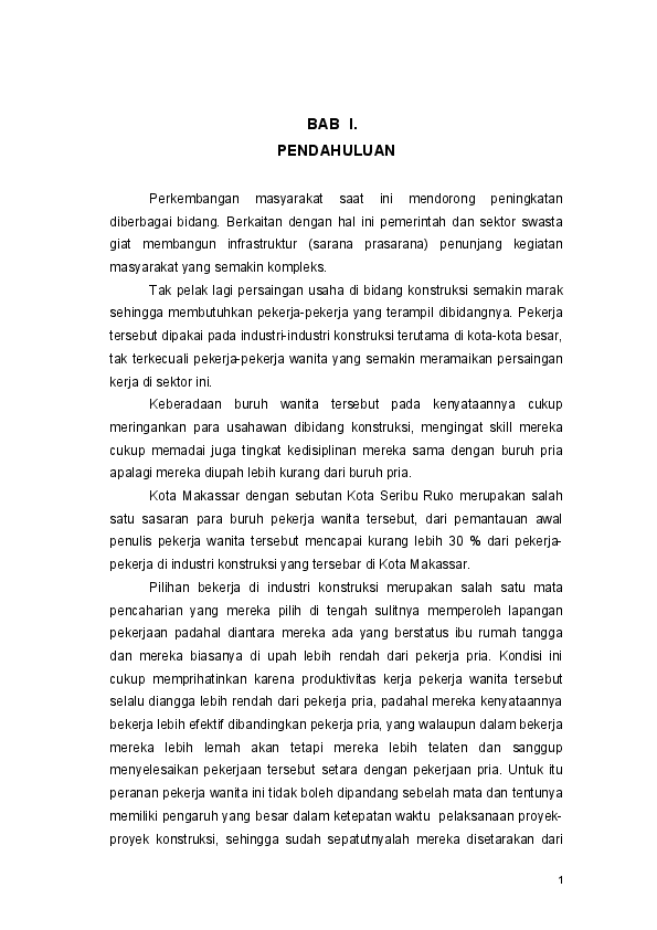 Essay on kompensasi pekerja wanita 07 image