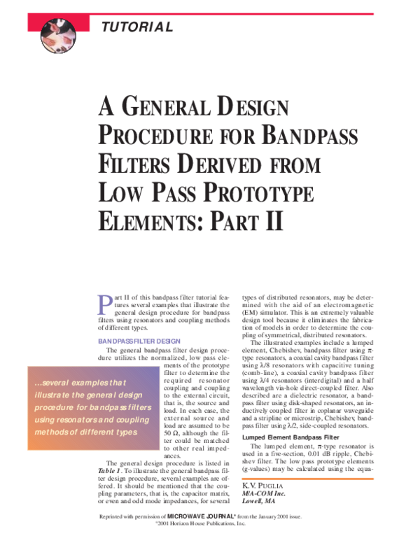fir bandpass filter coefficients calculator