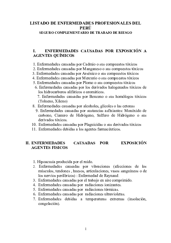 Enfermedades profesionales essay image