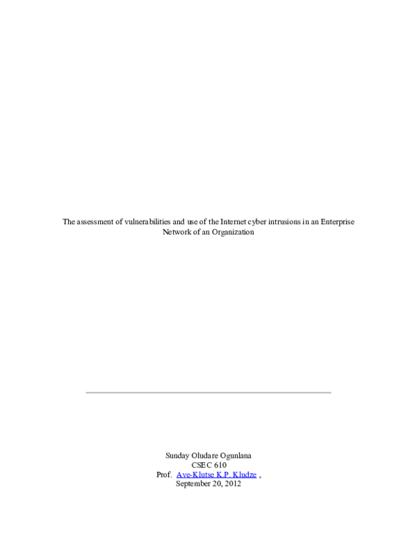 Csec 610 essay 05 image