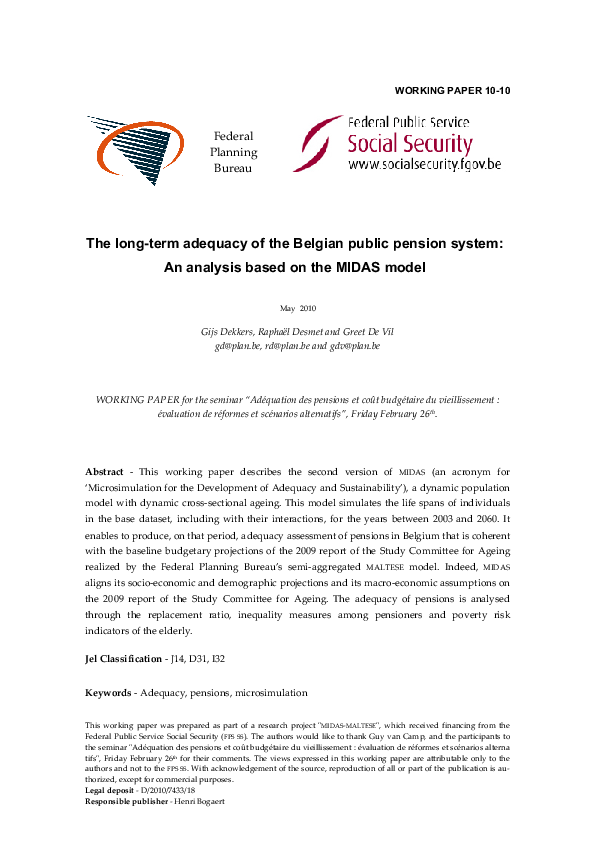 Pension system essay picture