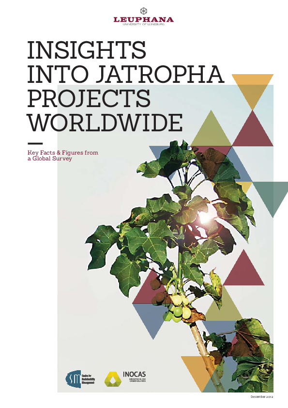 Insights into Jatropha projects worldwide Key facts and Figures from