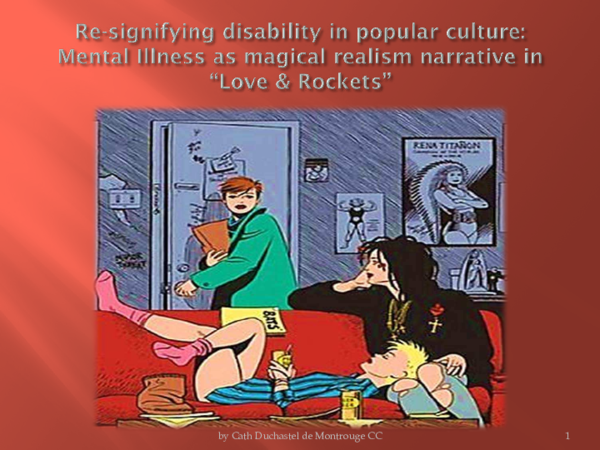 (PDF) Re-signifying disability in popular culture: mental illness as ...