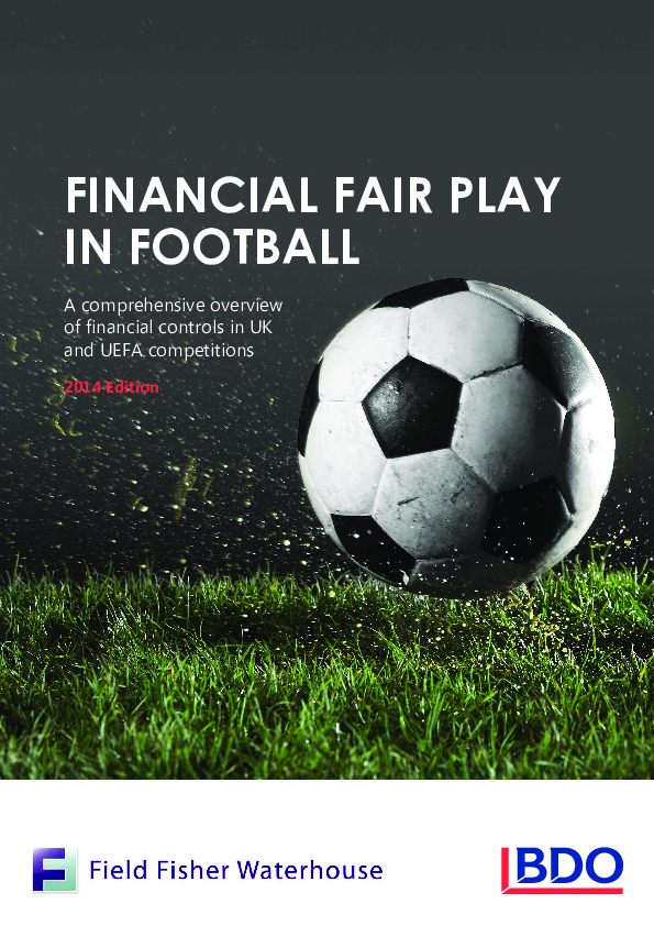 (PDF) Financial Fair Play in Football - A comprehensive overview of ...