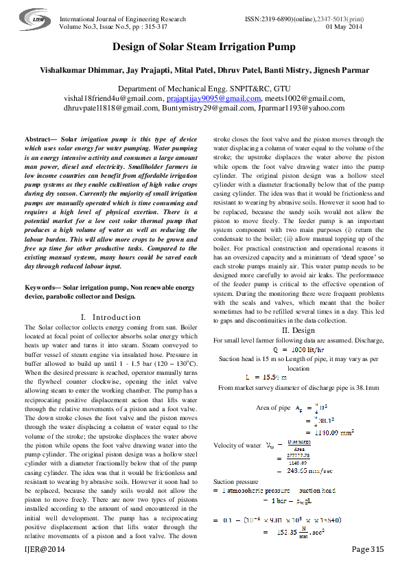 Solar power irrigation system wikipedia picture