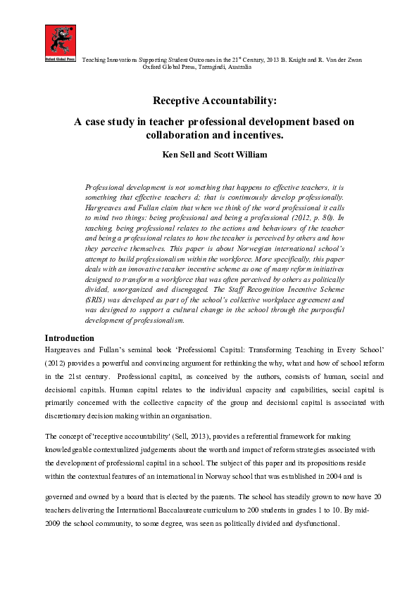 Case study on lack of accountability image