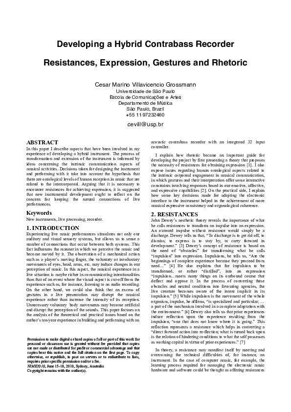 (PDF) Developing the Hyper-Recorder