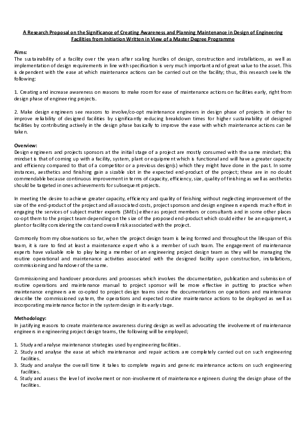 Significance of the study in research proposal pdf image