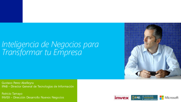 (PDF) Inteligencia de Negocios para transformar su empresa