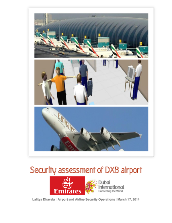 (PDF) Security assessment of DXB airport