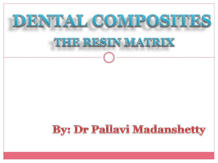 (PPT) Composite Resin matrix Pallavi Madanshetty Academia.edu