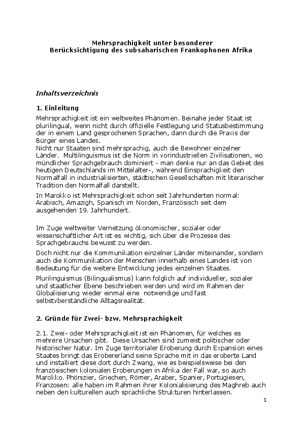 Essay mehrsprachigkeit picture