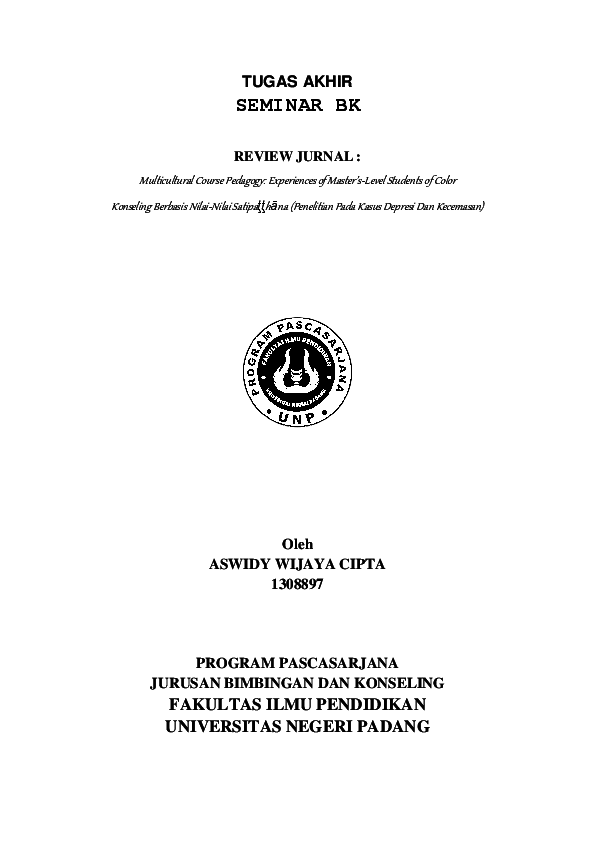 REVIEW JURNAL seminar BK aswidy cipta Academia.edu REVIEW JURNAL seminar BK aswidy cipta Academia.edu