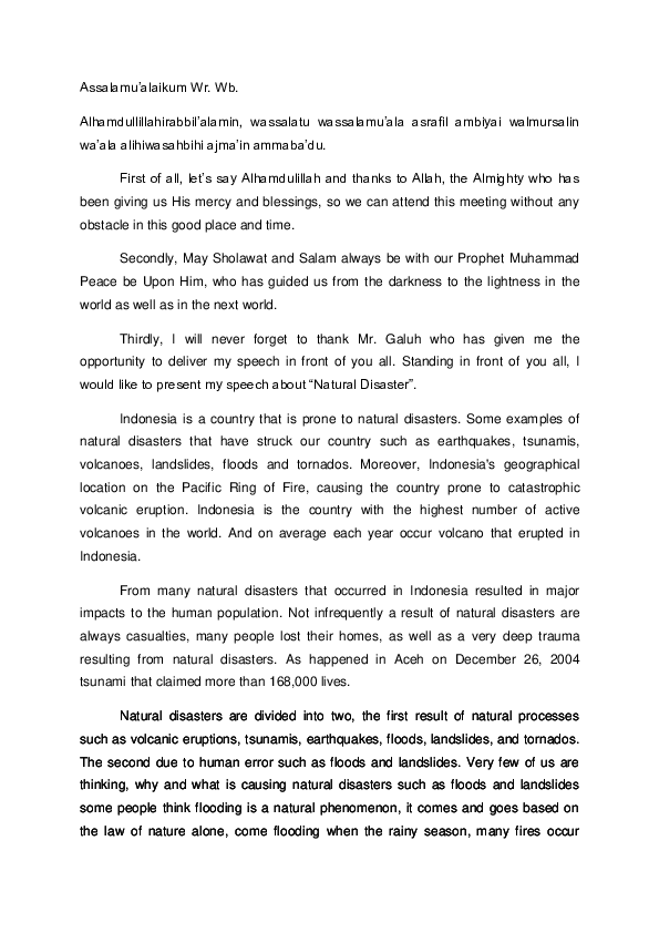 Doc My Speech Ayu Dewi Academia Edu