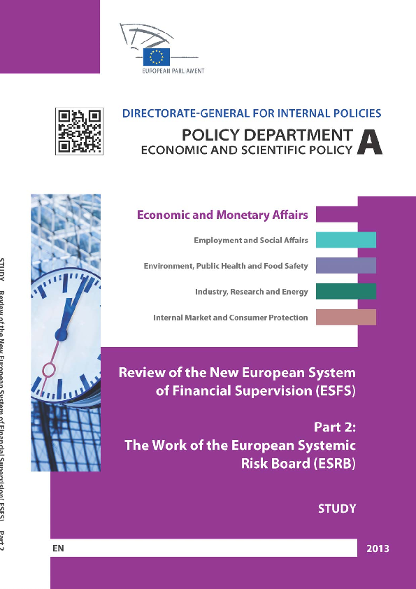 (PDF) Review of the New European System of Financial Supervision (ESFS