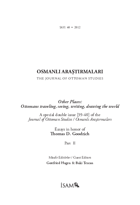 (PDF) Cem Emrence, Remapping the Ottoman Middle East: Modernity ...
