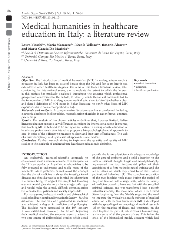 Literature review example picture