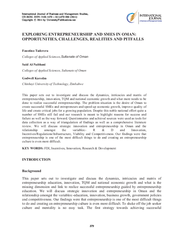 Article about entrepreneurship image