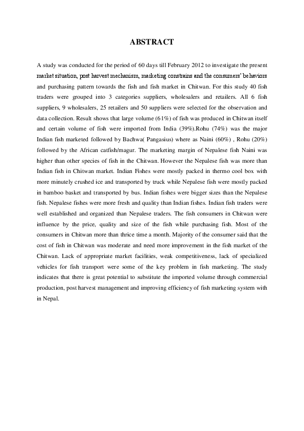 Nepal trade market picture