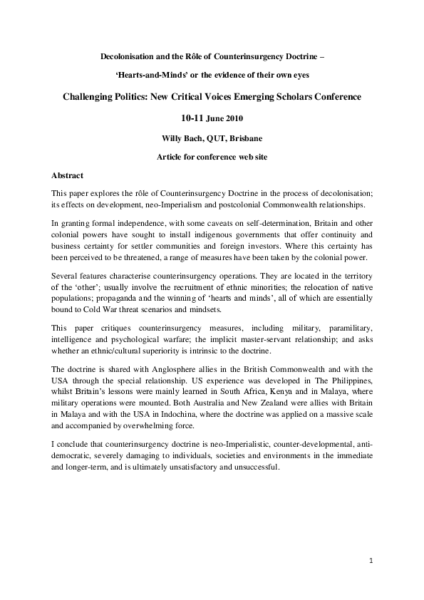 Counter insurgency vs counter terrorism image