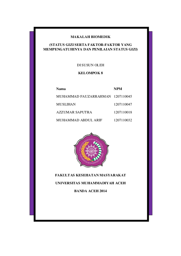 Doc Makalah Biomedik Kelompok 8 Nur Sandarmawand Ii Academia Edu