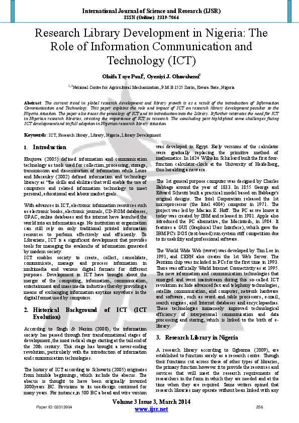 Identify emerging trends in ict picture