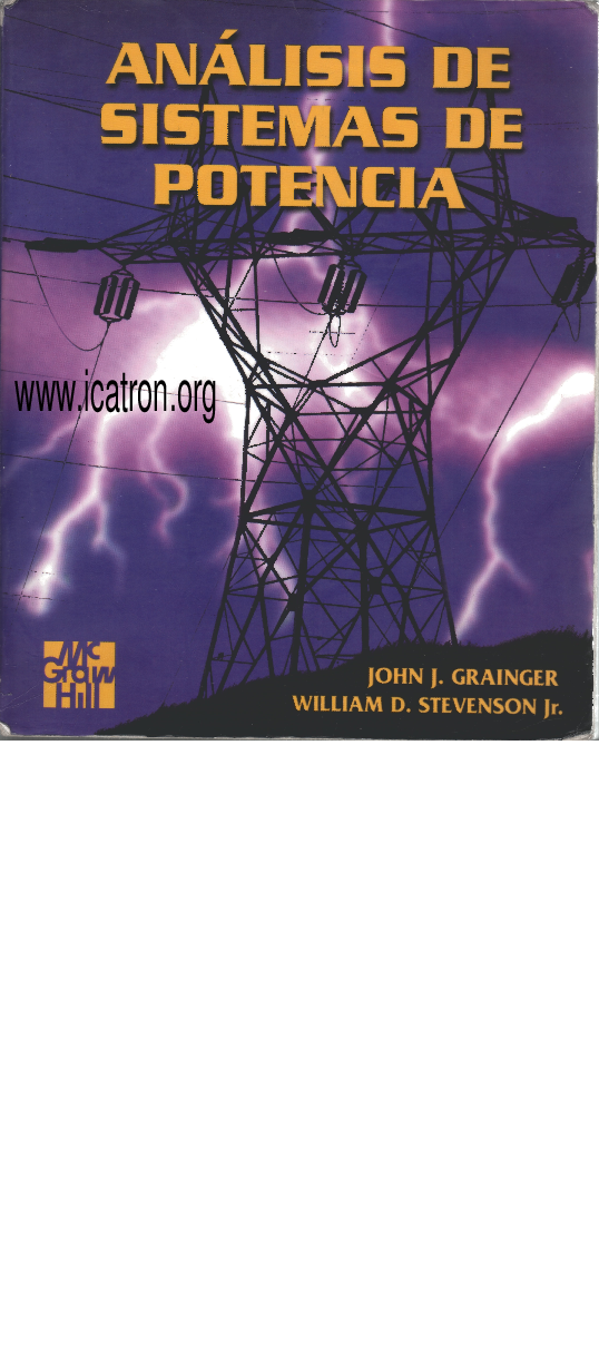 (PDF) Análisis de Sistemas de Potencia John J. Grainger William D. Stevenson Santiago (PDF) Análisis de Sistemas de Potencia John J. Grainger William D. Stevenson Santiago