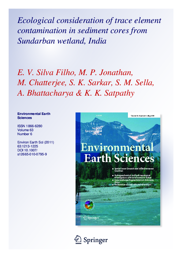 (PDF) 2 3 Ecological consideration of trace element contamination in ...