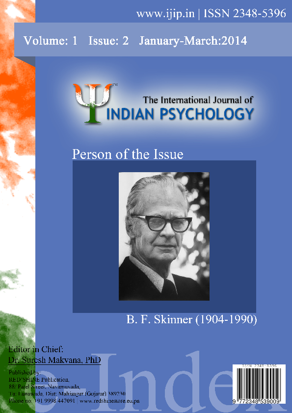 (PDF) The International Journal of Indian Psychology, Volume 1, Issue 2