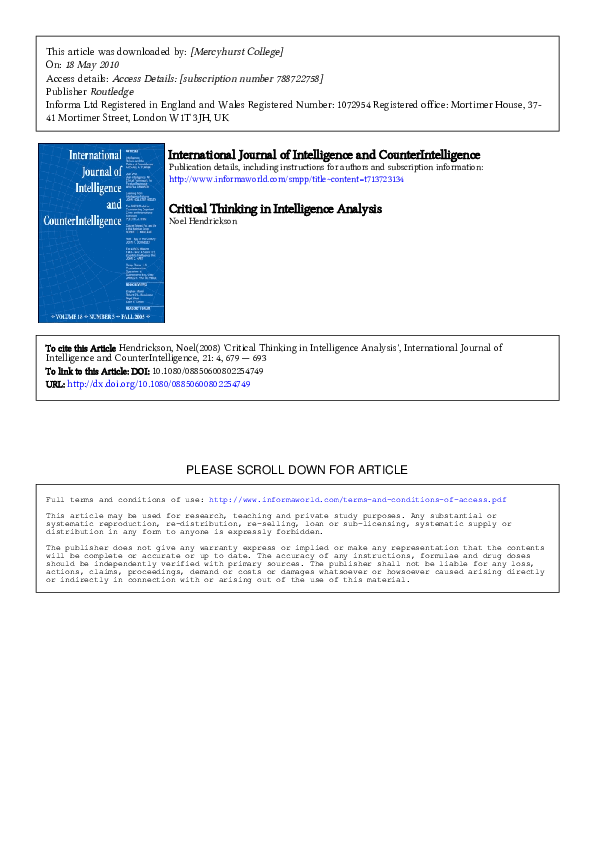 How to develop critical thinking skills picture