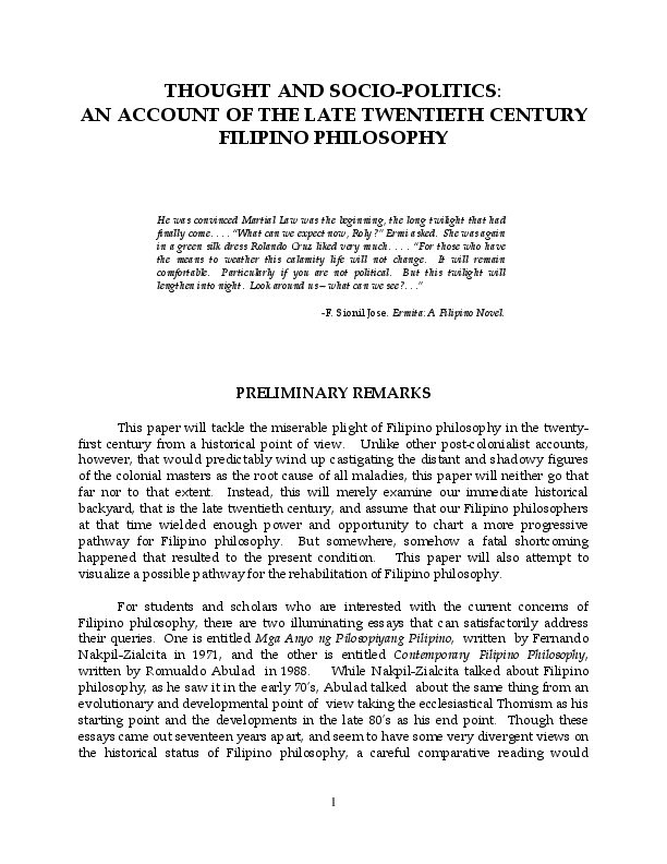 Filipino philosophy of life picture