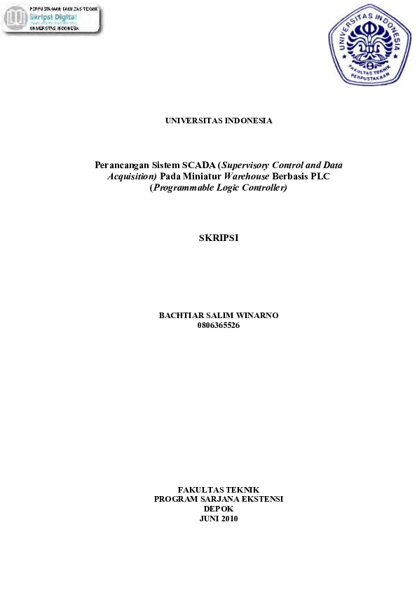 Supervisor Control And Data Acqusition Systems Scada Research Papers Academia Edu