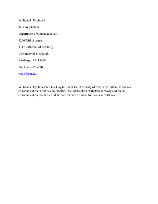 (PDF) Public Address as the Basic Communication Course