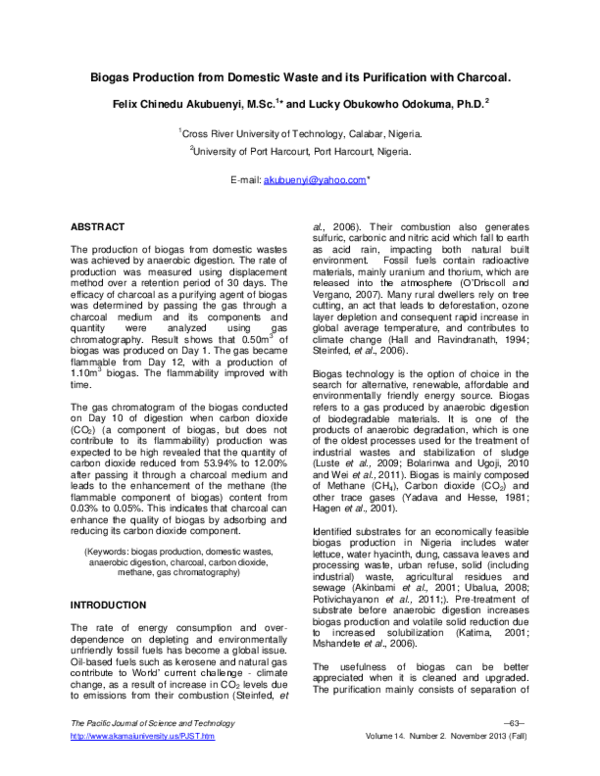 Importance of biogas image
