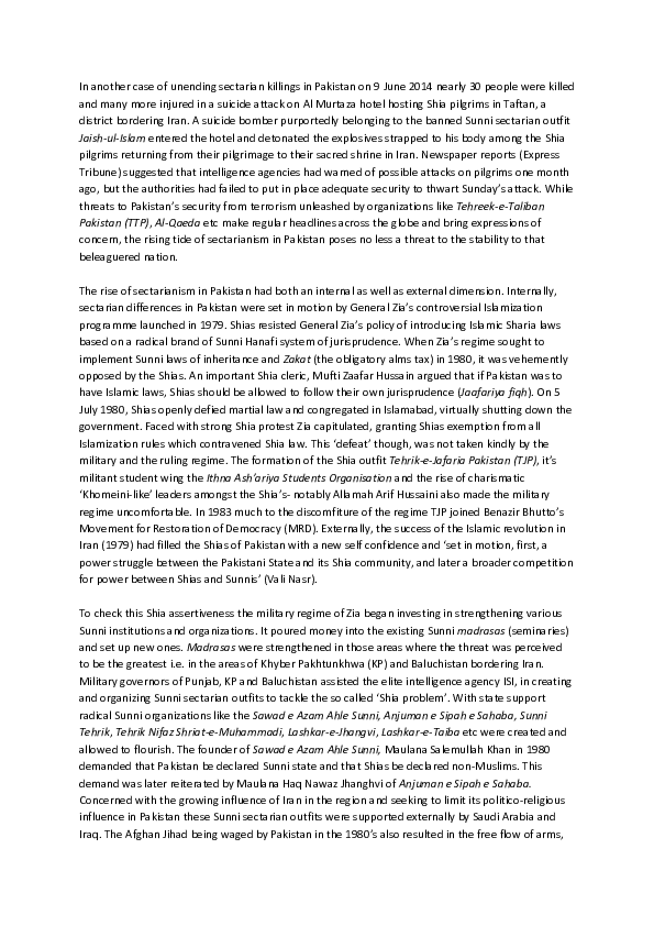 How quran and hadith warn us against sectarianism? picture